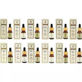 Натуральное эфирное масло Khadi, эссенция трав, 10 мл Basil Essential Oil, 10ML