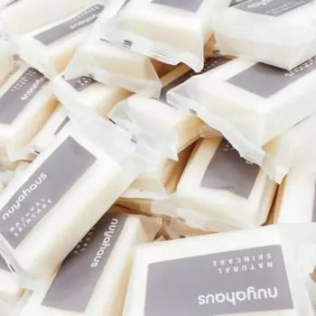 Натуральное кокосовое мыло 3 шт. в упаковке CP мыло ручной работы для лица, 3 шт., 100 г