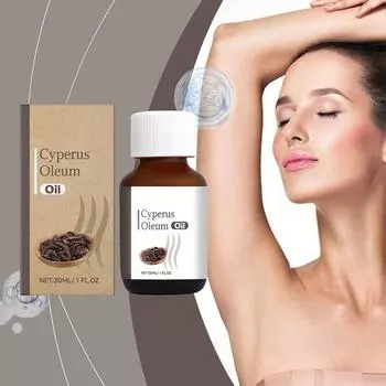 Натуральное масло Cyperus Rotundus Мягкое удаление волос Питательный уход за волосами Ингибитор кожи 30 мл B8X5 30ml-1pcs