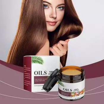 Натуральное масло для роста волос, масло для волос из Гондураса, предотвращает выпадение волос, устраняет секущиеся кончики для мужчин и женщин