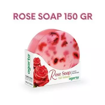 Натуральное мыло Агарта Роза 150 гр.