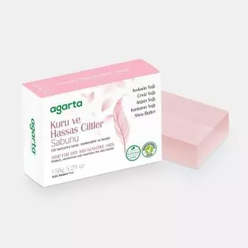 Натуральное мыло для сухой и чувствительной кожи 150 гр.