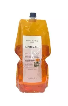 Натуральное мыло для волос Lebel с 1600 мл MG Refill (Бархатцы)