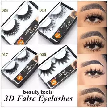 Натуральное синтетическое волокно, пара накладных ресниц, натуральные густые завитки, моделирующие трансплантат ресниц, прочная водонепроницаемая студенческая косметика, косметические товары 021