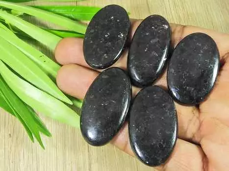 Natural Numite Oval Healing Crystal Cabochon Loose Gemstone 5Pcs Lot 37-39MM RQ-2471