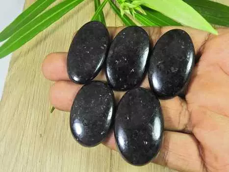 Natural Numite Oval Healing Crystal Cabochon Loose Gemstone 5Pcs Lot 34-39MM RQ-2483