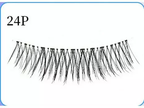 Натуральные цельные накладные ресницы - Цельный пучок и утонченный дизайн пламя .