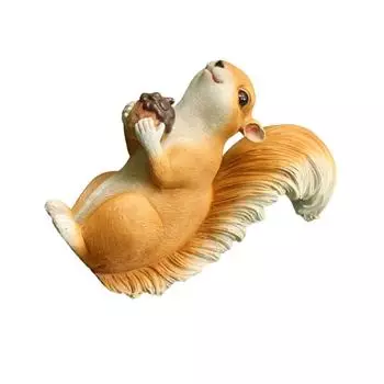 Натуральные и изысканные миниатюры Белка для украшения балкона в саду Белка для украшения сада