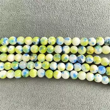 Натуральные персидские бусины из халцедона, размер 4 мм, 6 мм, 8 мм, 10 мм для изготовления ювелирных изделий, свободные бусины-разделители 8mm-20pcs