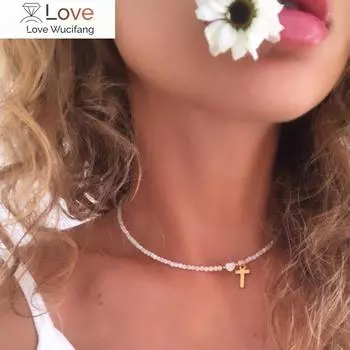 Натуральные ракушки бусины буквы бохо ожерелье из нержавеющей стали инициал сердце ожерелье для женщин модный тренд изысканные ювелирные изделия