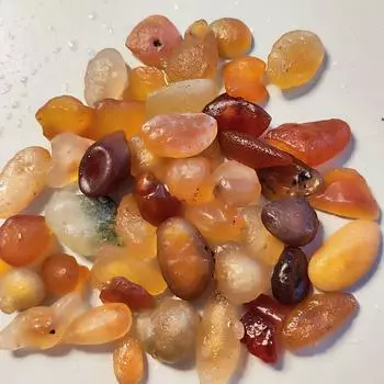 Натуральный агат Гоби, рожденный в пустыне, сокровища красоты для изготовления ювелирных изделий, украшения для дома и сада, образец пустынного камня, минерала 3-20mm