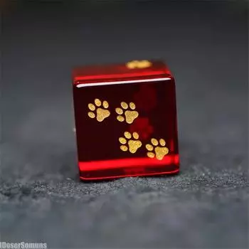 Натуральный аметист D6 игральные кости ручной работы с гравировкой из драгоценного камня кошачья лапка DND RPG COC настольные игры игральные кости кошачий глаз камень индивидуальный подарок кристалл