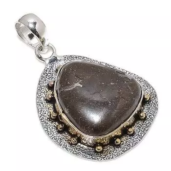 Натуральный болдерский опал, двухцветный кулон из стерлингового серебра 925 пробы, размер 2,09 дюйма, Y2o76