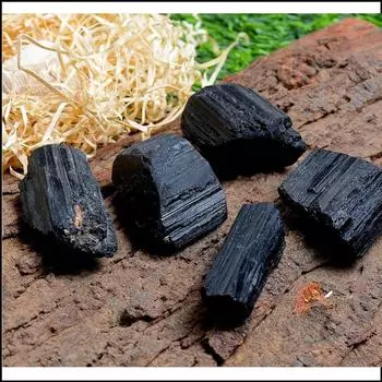 Натуральный черный турмалин необработанный, необработанный драгоценный камень, необработанный необработанный турмалин, необработанный черный турмалин, необработанный драгоценный камень для изготовления камня 250 Gram Black Trmln Raw