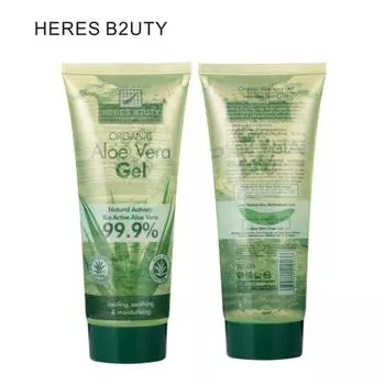 Натуральный чистый гель алоэ вера, увлажняющий, увлажняющий, для удаления прыщей, питательный крем для ухода за лицом, успокаивающий крем для ухода за кожей зелёный