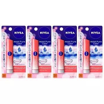 Натуральный цвет для губ Яркий Абрикосово-розовый 4 3,5 г (Абрикосово-розовый, штуки)