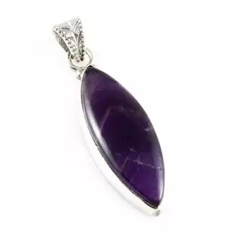 Натуральный драгоценный камень какоксенит из стерлингового серебра 925 пробы, ювелирный кулон 1,7 дюйма I1C51