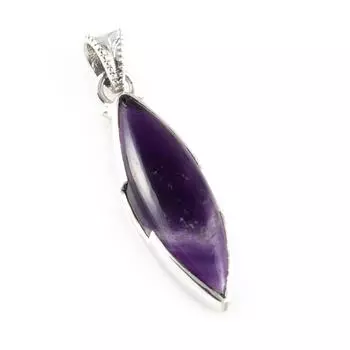 Натуральный драгоценный камень какоксенит, стерлинговое серебро 925 пробы, ювелирный кулон, 1,8 дюйма, d5W20