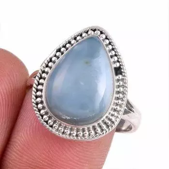 Натуральный драгоценный камень опал Овайхи 925 пробы, ювелирное кольцо из стерлингового серебра, размер 9 Y8q30