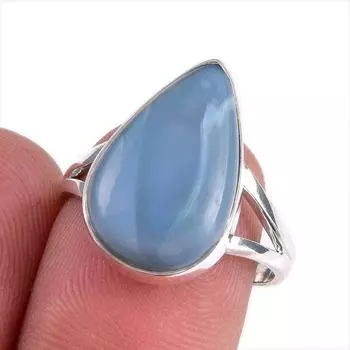 Натуральный драгоценный камень опал Овайхи 925 пробы, ювелирное кольцо из стерлингового серебра, размер 8 m2K93