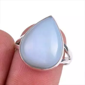Натуральный драгоценный камень опал Овайхи 925 пробы, ювелирное кольцо из стерлингового серебра, размер 7 I9n63