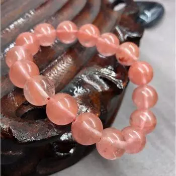 Натуральный драгоценный камень, женский и мужской арбуз, красный браслет-манжета-браслет 6mm