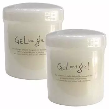 Натуральный гель и гель-крем 500 г, обычный набор из 2 шт.