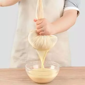 Натуральный хлопок Полезные вещи для кухонных гаджетов Ореховый молочный мешок Неотбеленная еда Центрифуга для сушки Главная Кухонные принадлежности Инструменты Сад Многоразовые