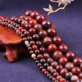 Натуральный камень 4/6/8/10/12 мм красный камень мрамор круглые свободные бусины для изготовления ювелирных изделий 4mm 89pcs