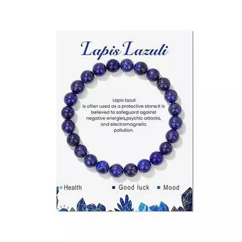 Натуральный камень эластичный шнур бисерный браслет дружба подарочная карта ручная нить One Size