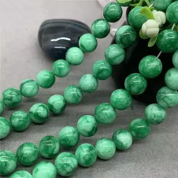 Натуральный камень, драгоценный камень, сухой медный камень, круглые бусины, свободные бусины, 6/8/10 мм, ювелирные изделия «сделай сам», браслет, ожерелье 6mm-30pcs