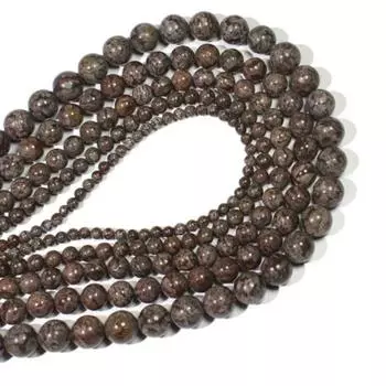 Натуральный камень, кофейная яшма, натуральная разделительная бусина, свободная бусина для изготовления ювелирных изделий, аксессуары для браслетов «сделай сам» ( Выберите размер 4 6 8 10 мм ) 6mm-60pcs