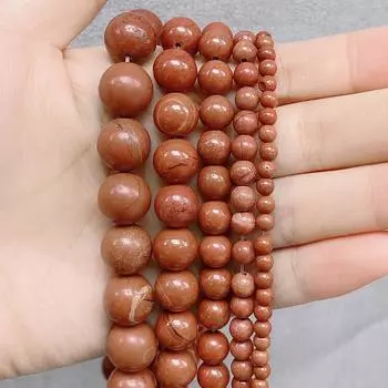 Натуральный камень, красный камень, агаты, круглые свободные бусины, прядь 15 дюймов, 4, 6, 8, 10 мм, размер на выбор для изготовления ювелирных изделий 6mm 64pcs