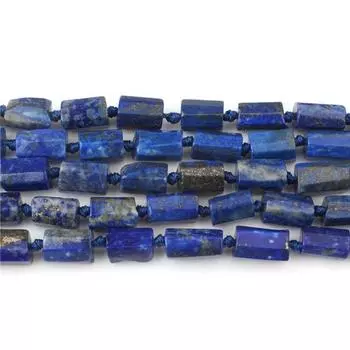 Натуральный камень лазурит, бусины в форме цилиндра, свободные бусины-разделители для изготовления ювелирных изделий, сделай сам, 8x11 мм 8*11 mm 16pc
