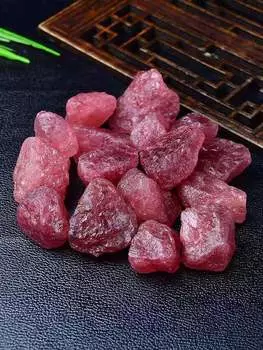 Натуральный клубничный кварц AAA+, целебные кристаллы, резьба, фонтанные камни, украшения, полировка, упаковка, Рейки и колдовство