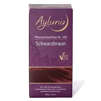 Натуральный краситель Aruna Herb №100, черный, коричневый, 100 г