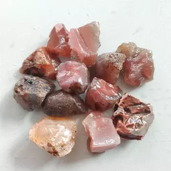 Натуральный красный агат, камень, украшение для аквариума, сырье из агата, халцедона, вересковый необработанный драгоценный камень, коллекция образцов, подарок 100g красный