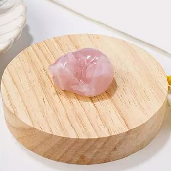 Натуральный кварцевый кристалл, украшение для спящего кота, миниатюрные садовые украшения, украшение статуи из кристаллов кошки для медитации для стола/дома/цветочного горшка One Size