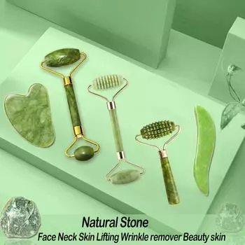 Натуральный массажер для лица, скребок гуаша, массажер для лица, нефритовый ролик, скребок Гуаша, скребок для лица, шеи, гуаша, уход за кожей лица, красота