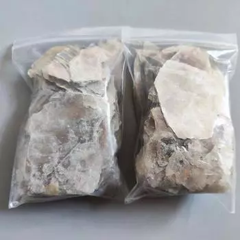 Натуральный мусковитовый чешуйчатый образец минерала для экспериментального обучения, образцы листов слюды, коллекция стеклянного блеска, декоративная шахта Random size 100G