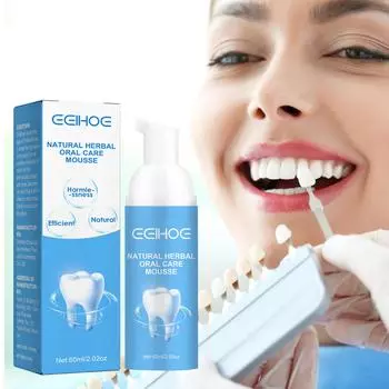 Натуральный мусс для полости рта — улучшенная чистка зубов, освежает дыхание
