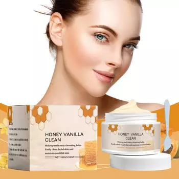 Натуральный очищающий бальзам - Honey Clean Makeup Remover Balm - Очищающий бальзам для снятия макияжа Effortlessly Makeup One Size