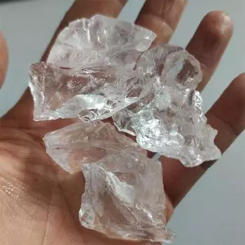 Натуральный прозрачный кристалл кварца, минеральный камень, образец кристалла, лечебный камень для аквариума, украшение для дома, камень 100g