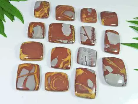 Натуральный яшма Норина овальной формы 21-29 мм кабошон россыпью драгоценный камень 15 шт. лот RQ-2940