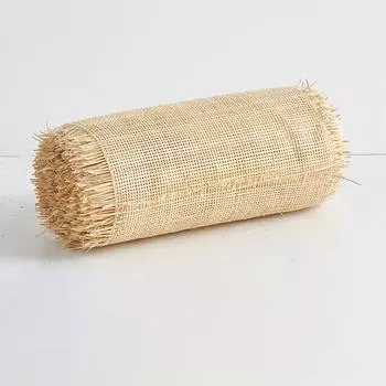 Натуральный ротанг Ширина Мебель Тесьма Открытая Тесьма Ротанг Плетение Ротанг Рулон Материал Ткань Стул Шкаф Домашний Декор One Size
