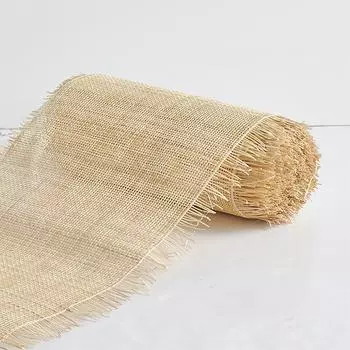 Натуральный ротанг Ширина Мебель Тесьма Открытая Тесьма Ротанг Плетение Ротанг Рулон Материал Ткань Стул Шкаф Домашний Декор One Size