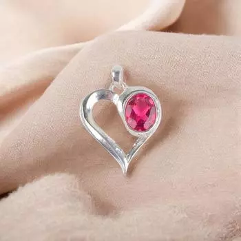Натуральный розовый турмалин драгоценный камень 925 проба серебро ювелирный кулон свадебный подарок CP-5-18
