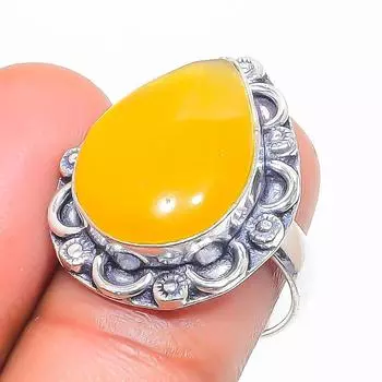 Натуральный септерианский нудаль драгоценный камень ювелирное кольцо из стерлингового серебра 925 пробы размер 6 Y5N85
