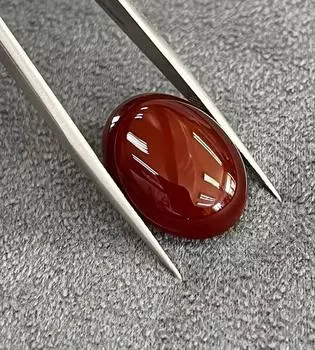 Натуральный сердолик овальный кабошон, натуральный драгоценный камень, сердолик размером от 4x6 мм до 30x40 мм для изготовления ювелирных изделий Free Size красный