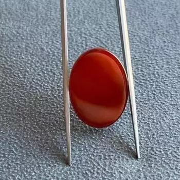 Натуральный сердолик, овальный плоский кабошон, свободные драгоценные камни овальной формы, красный сердолик, плоский драгоценный камень от 8*10 мм до 30*40 мм для изготовления ювелирных изделий Free Size красный